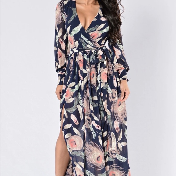 Fashion Nova Maxi Dress - Picture 3 of 8